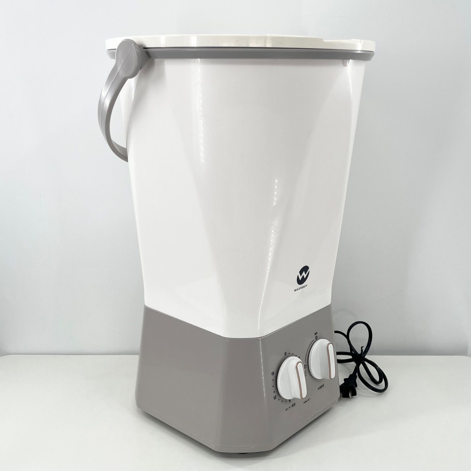 WASHBOY ウォッシュボーイ TOM-12f 小型洗濯機 バケツ洗濯機 ミニ洗濯