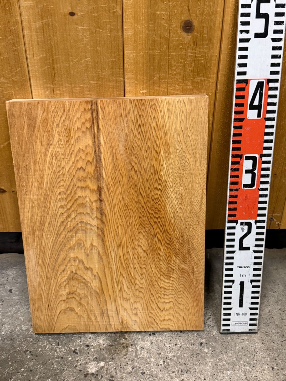 材激杢 ラオス桧 笹杢 板 一枚板 無垢材 銘木 木工 ＤＩＹ 素材