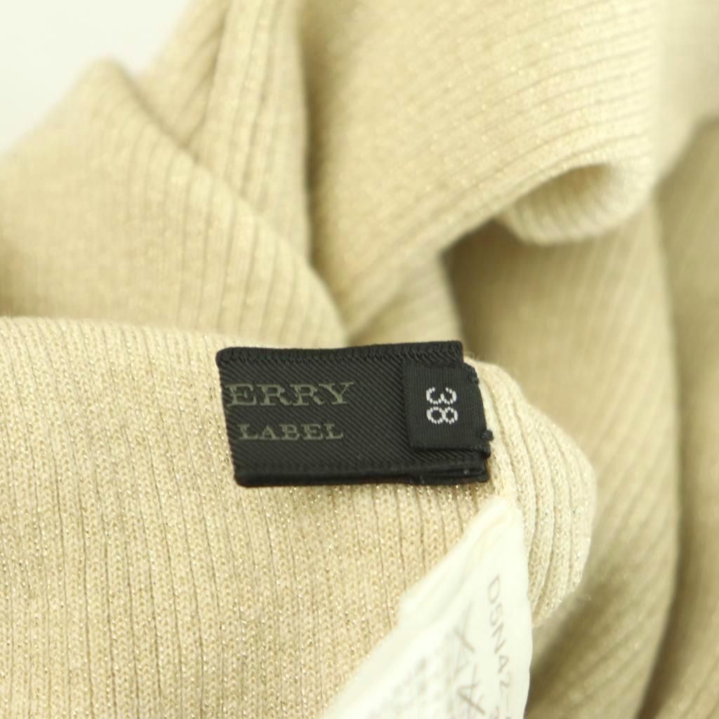 バーバリーブラックレーベル BURBERRY BLACK LABEL ウール ラメ入り