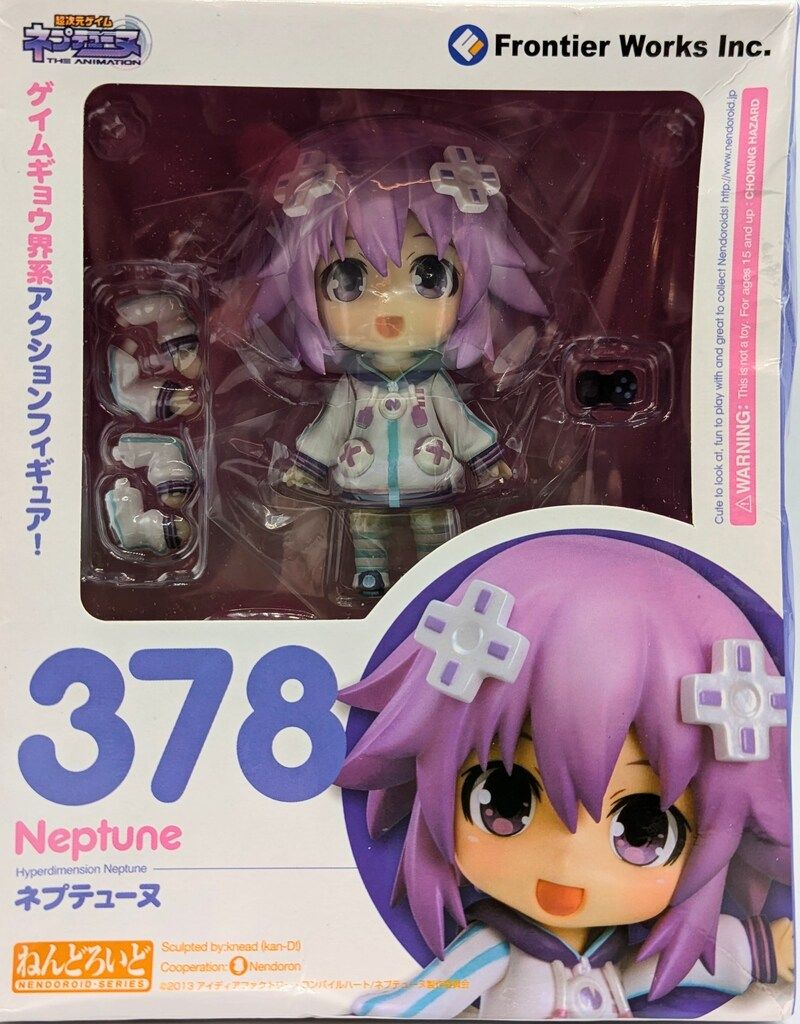 フロンティアワークス ねんどろいど ネプテューヌ 378 - メルカリ