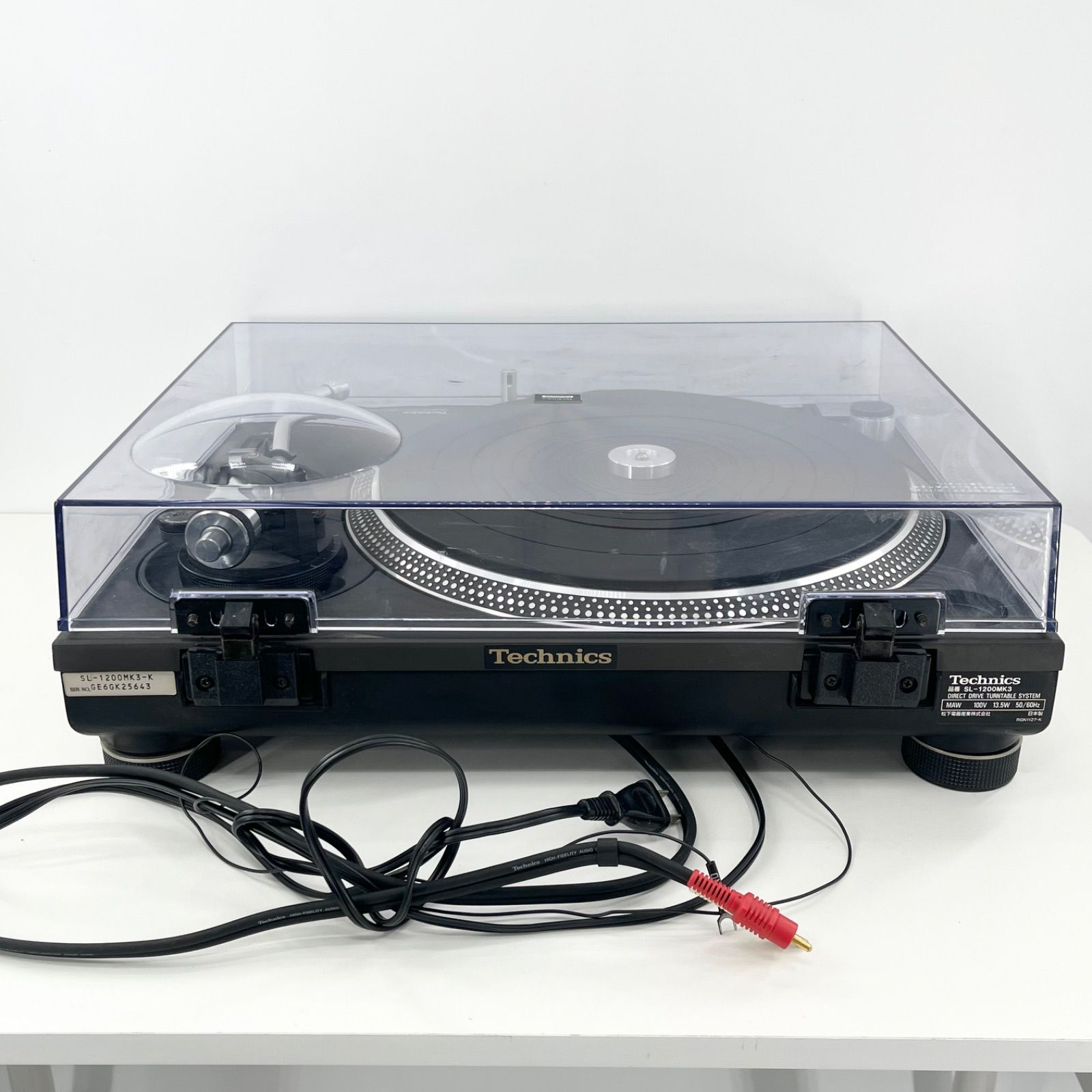 Technics SL-1200MK3 ダイレクトドライブ ターンテーブル レコード 