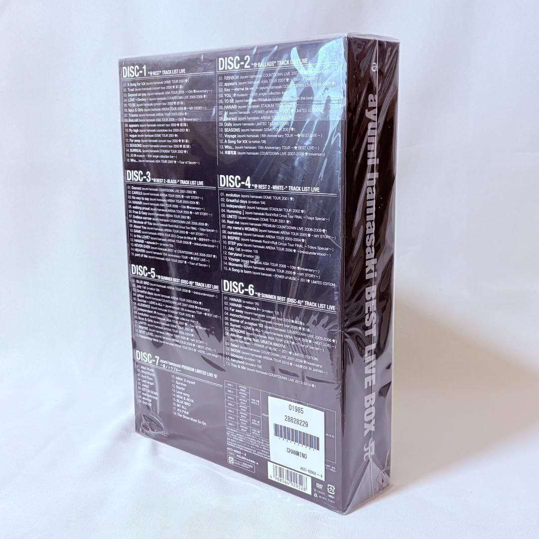 浜崎あゆみ BEST LIVE BOX 初回生産限定盤 - メルカリ