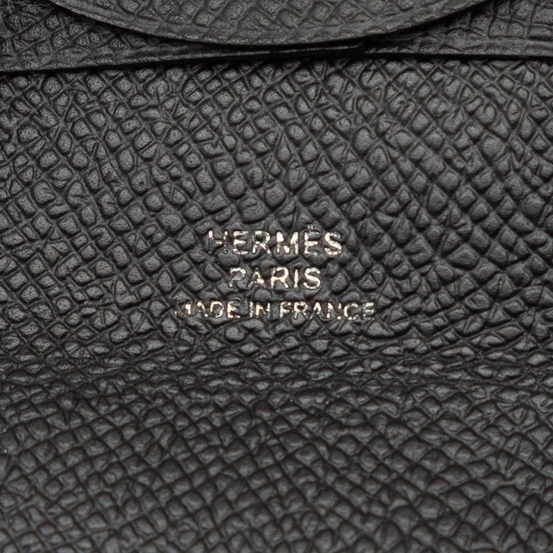 エルメス バスティア ブラック ヴォーエプソン レディース HERMES【1