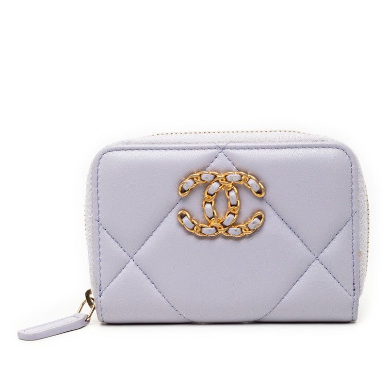 シャネル ココマーク マトラッセ シャネル19 カードケース パスケース