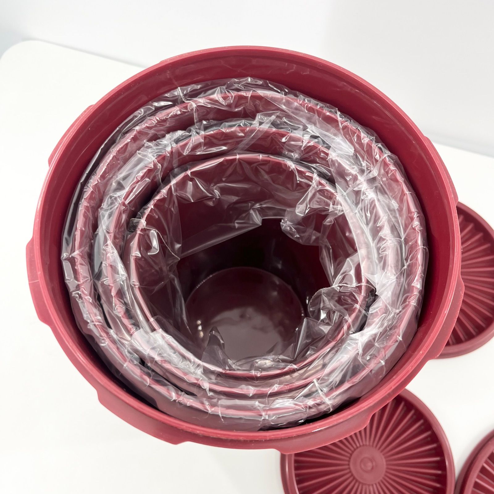 未使用 タッパーウェア グランプリデコレーター LL 保存容器