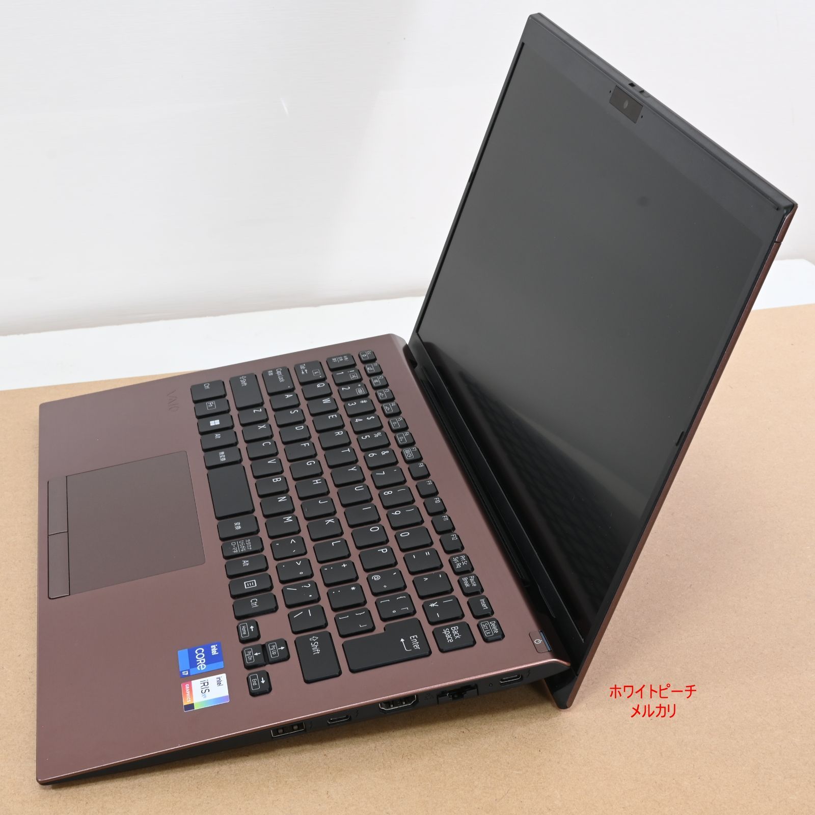 極美品 VAIO pro PK 12世代i7 16G 512GB 14型 ブラウン - メルカリ