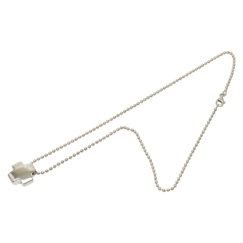 ティファニー ローマンクロス ネックレス ボールチェーン SV925