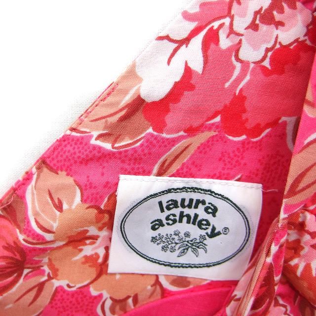 ローラアシュレイ LAURA ASHLEY 花柄 フレア ワンピース ロング丈