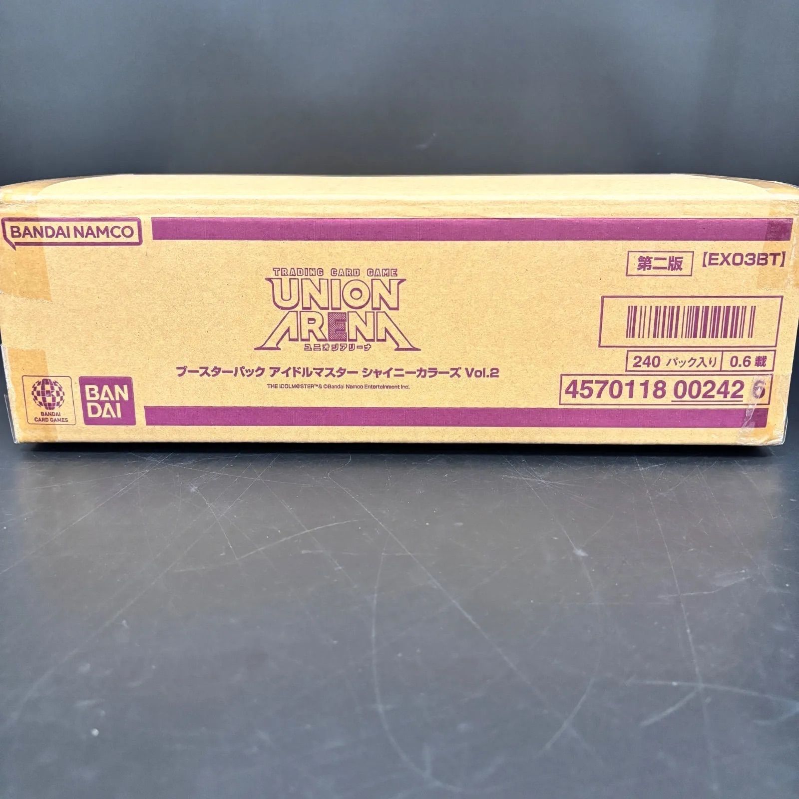 未開封カートン】 UNION ARENA ブースターパック アイドルマスター