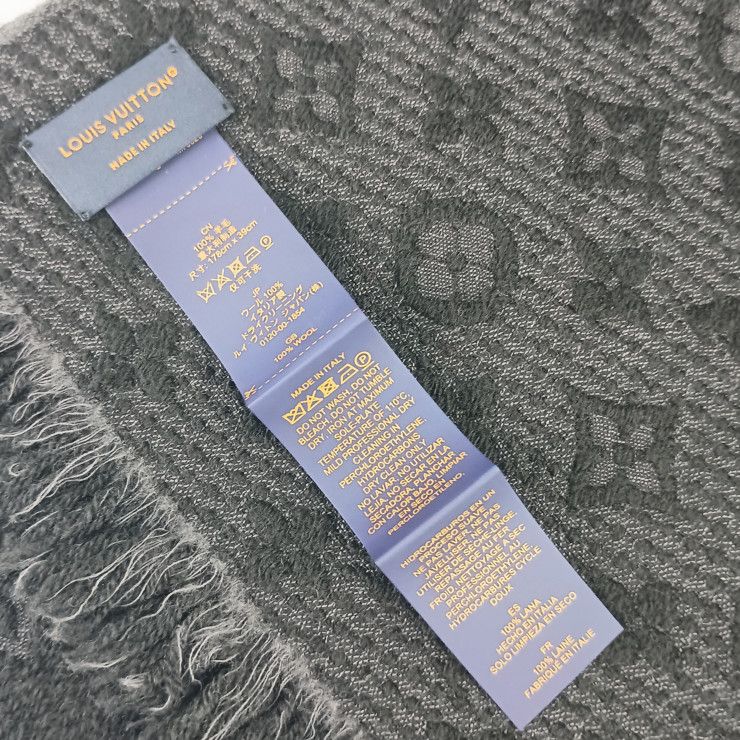 美品 LOUIS VUITTON ルイ ヴィトン マフラー マフラー・モノグラム
