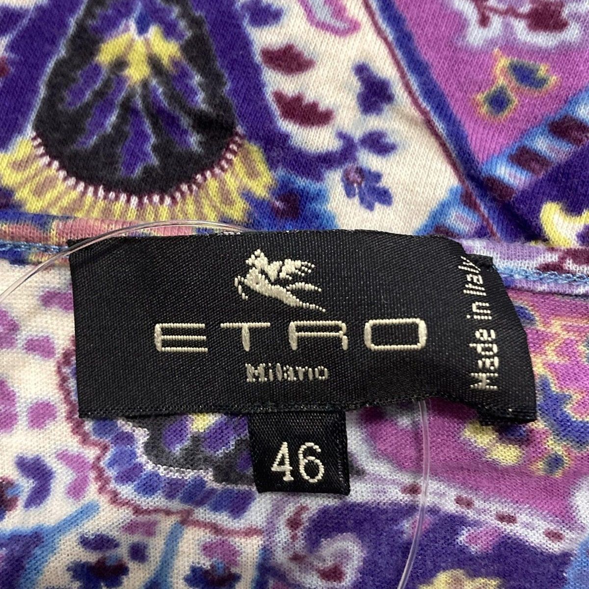 ETRO(エトロ) 半袖Tシャツ サイズ46 L レディース新品同様 - ピンク