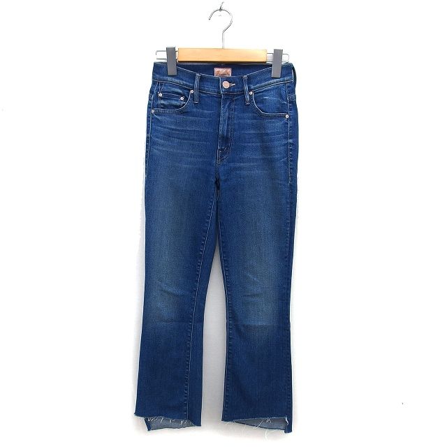 mother denim 24 マザー　デニム mother（マザー） 24AW LIL HUSTLER ROLLER FRAY ワイドレッグデニム