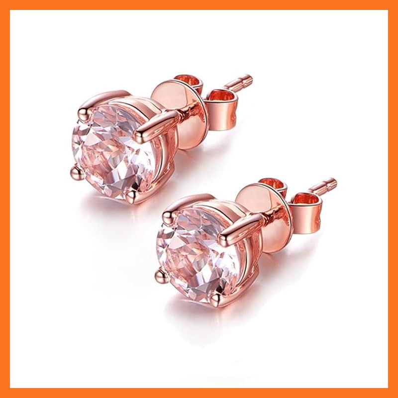 新品】 [JIANGXIN]5MMピンクゴールドピンクモルガナイト上質な一粒