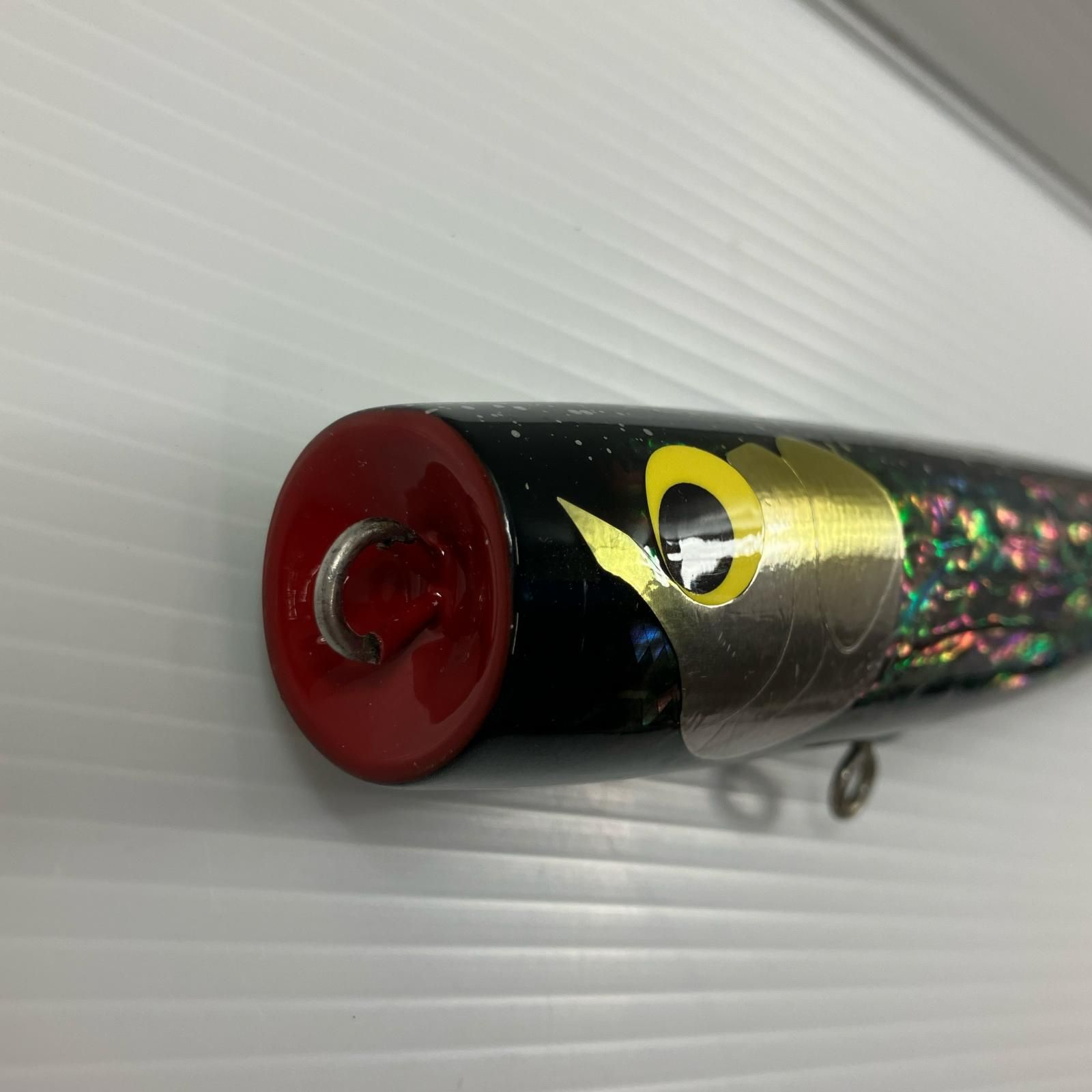  σσWooDream アキヤポッパー215 日本ブラックアワビ トップウォーター ハードルアー