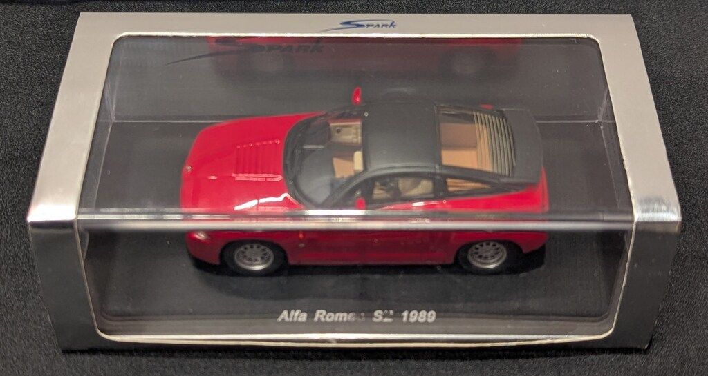 スパーク 1/43 アルファロメオ SZ 1989 S0612 Spark【02 SZ : 1⁄43