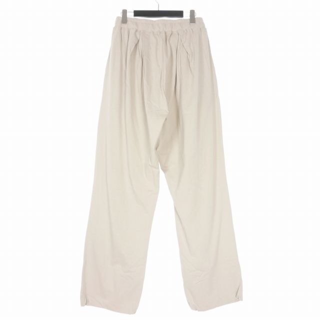ミシェル 71 MICHAEL 24AW タック イージーワイドパンツ 2 ベージュ  
