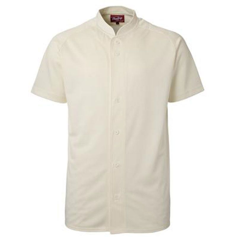 ローリングス Rawlings フルボタンコエリツキユニフォームシャツ