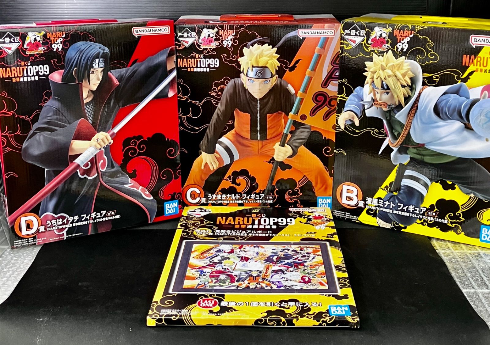 新品未開封 一番くじ NARUTOP99 豪華絢爛忍絵巻 B C D ラストワン賞 新品未開封 一番くじ NARUTOP99 豪華絢爛忍絵巻 B C D ラストワン賞