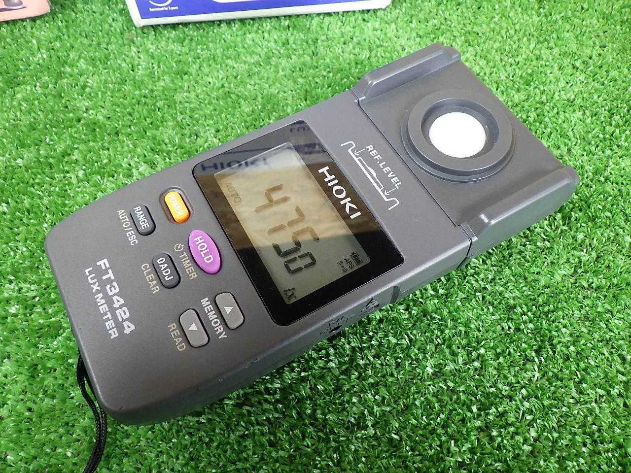  日置電機 照度計 FT 3424 通電 のみ 未校正の品 HIOKI LUX METER 現状お渡し 品 その他 計測 検査