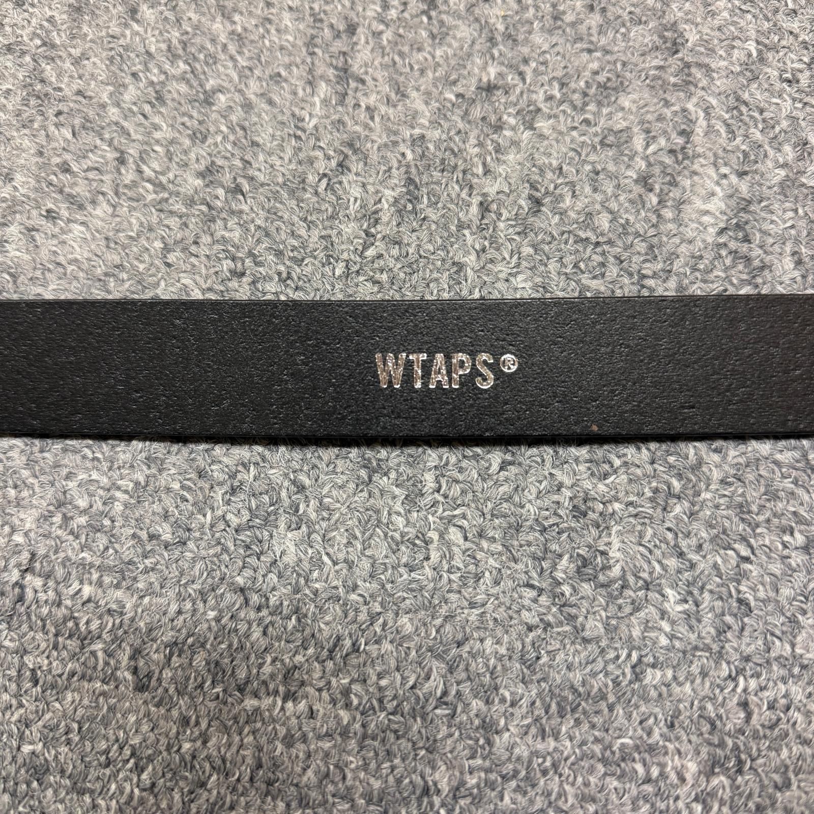 WTAPS 25AW HOOF / BELT / SYNTHETIC レザー ナローベルト ダブル