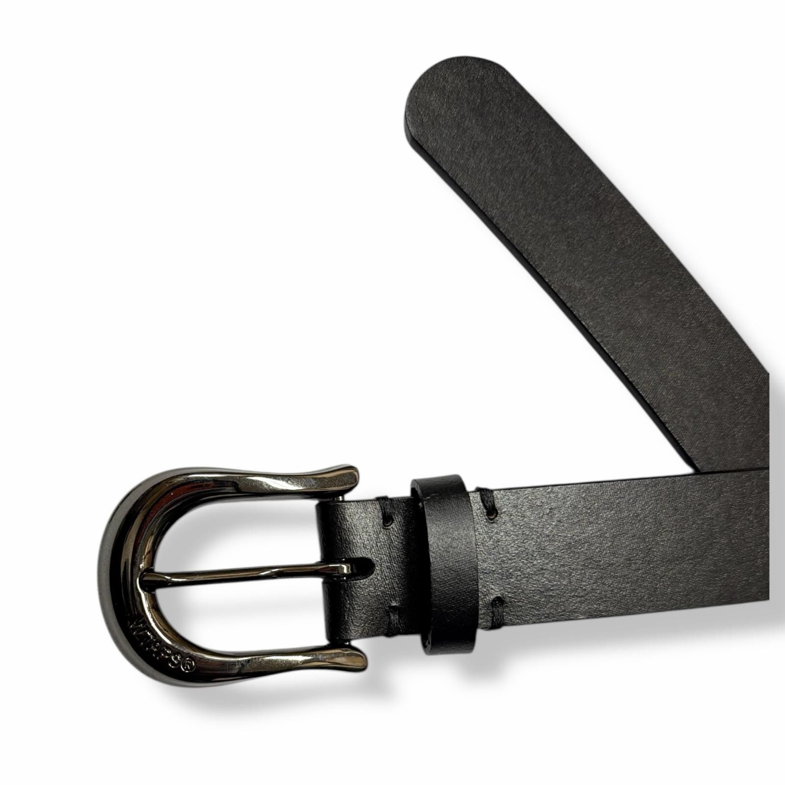 WTAPS 25AW HOOF / BELT / SYNTHETIC レザー ナローベルト ダブル