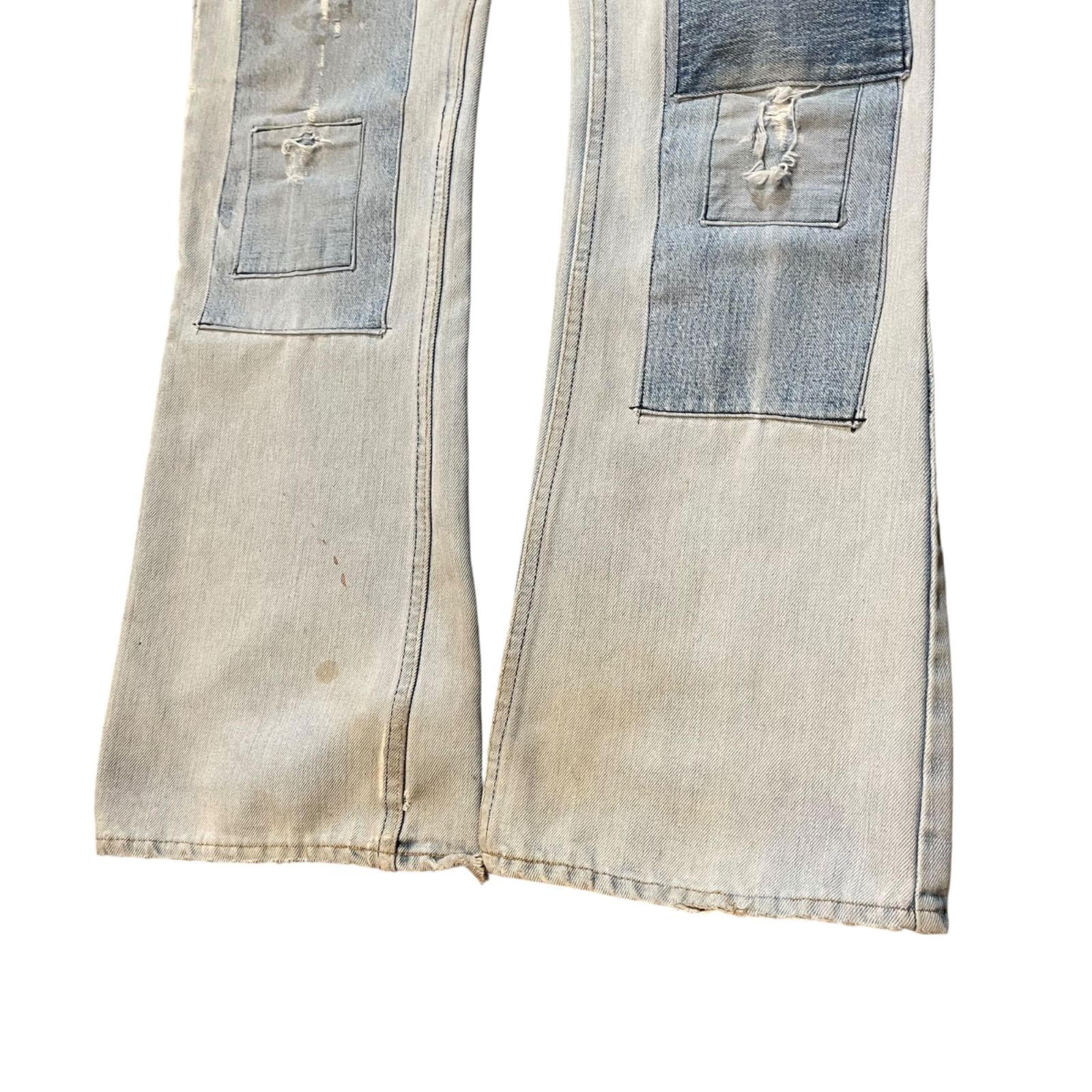 70s Levi's 646 “66後期” Denim Pants 薄青 W31×L33 リーバイス デニム