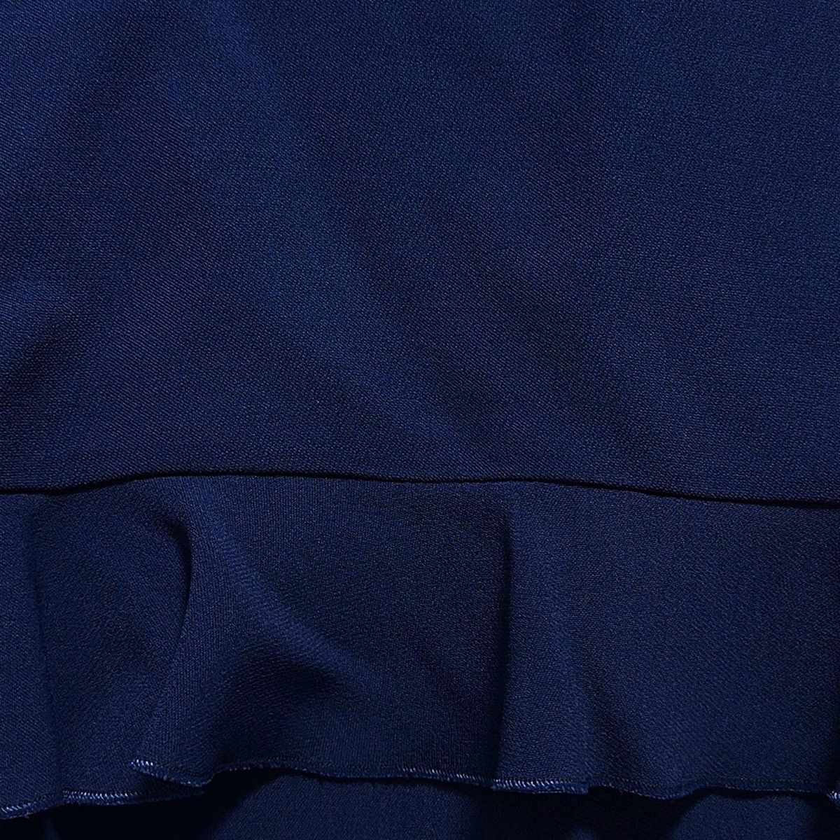 【専用】ステラマッカートニー フリルニット ワンピース ネイビー　サイズ38 専用】ステラマッカートニー フリルニット ワンピース ネイビー サイズ