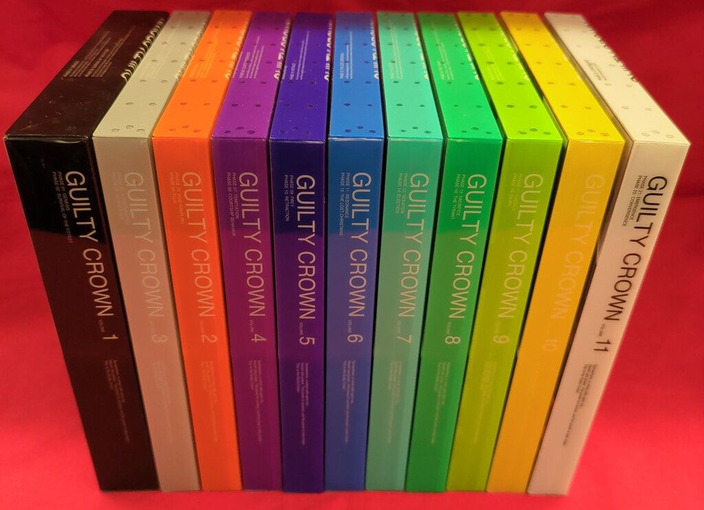 アニメBlu-ray ギルティクラウン 全11巻 セット