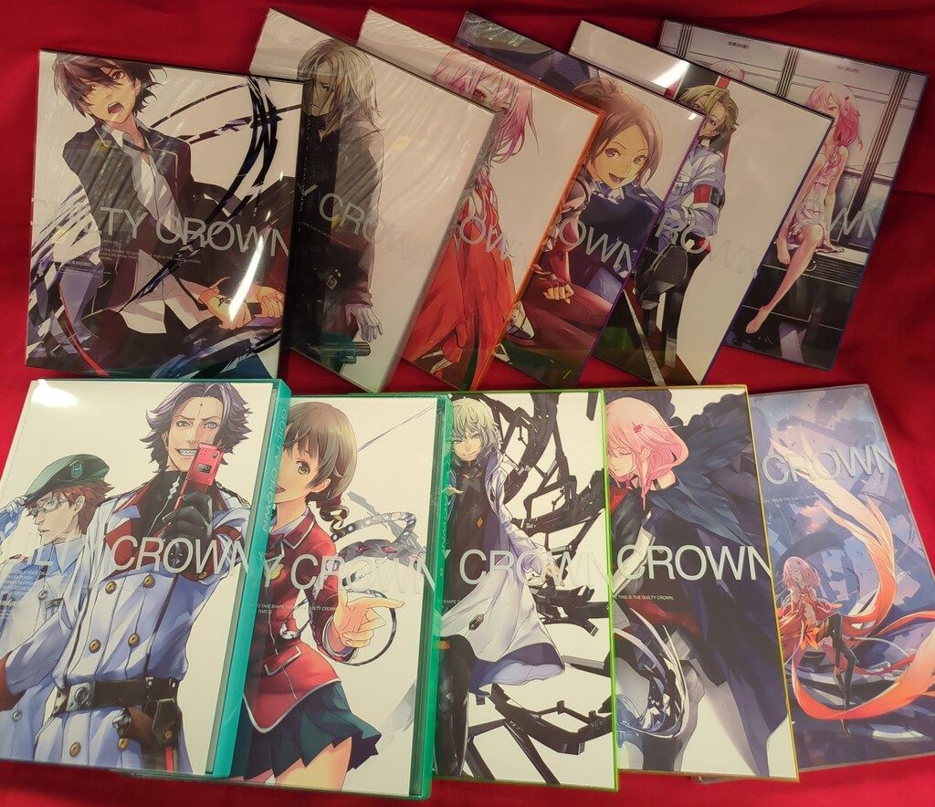 アニメBlu-ray ギルティクラウン 全11巻 セット