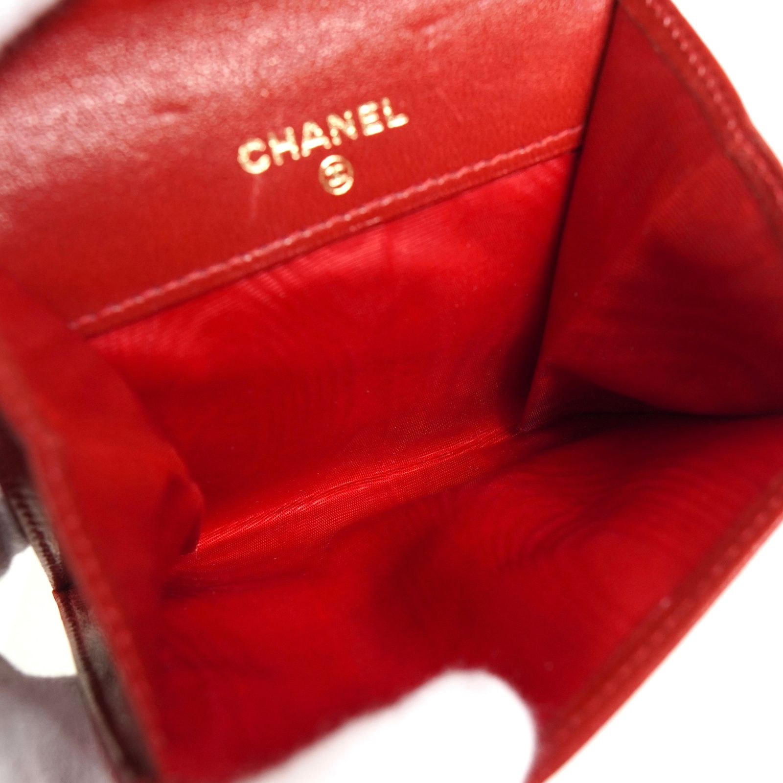 シャネル ココマーク ラムスキン コインケース レッド 7桁3番台 - メルカリ