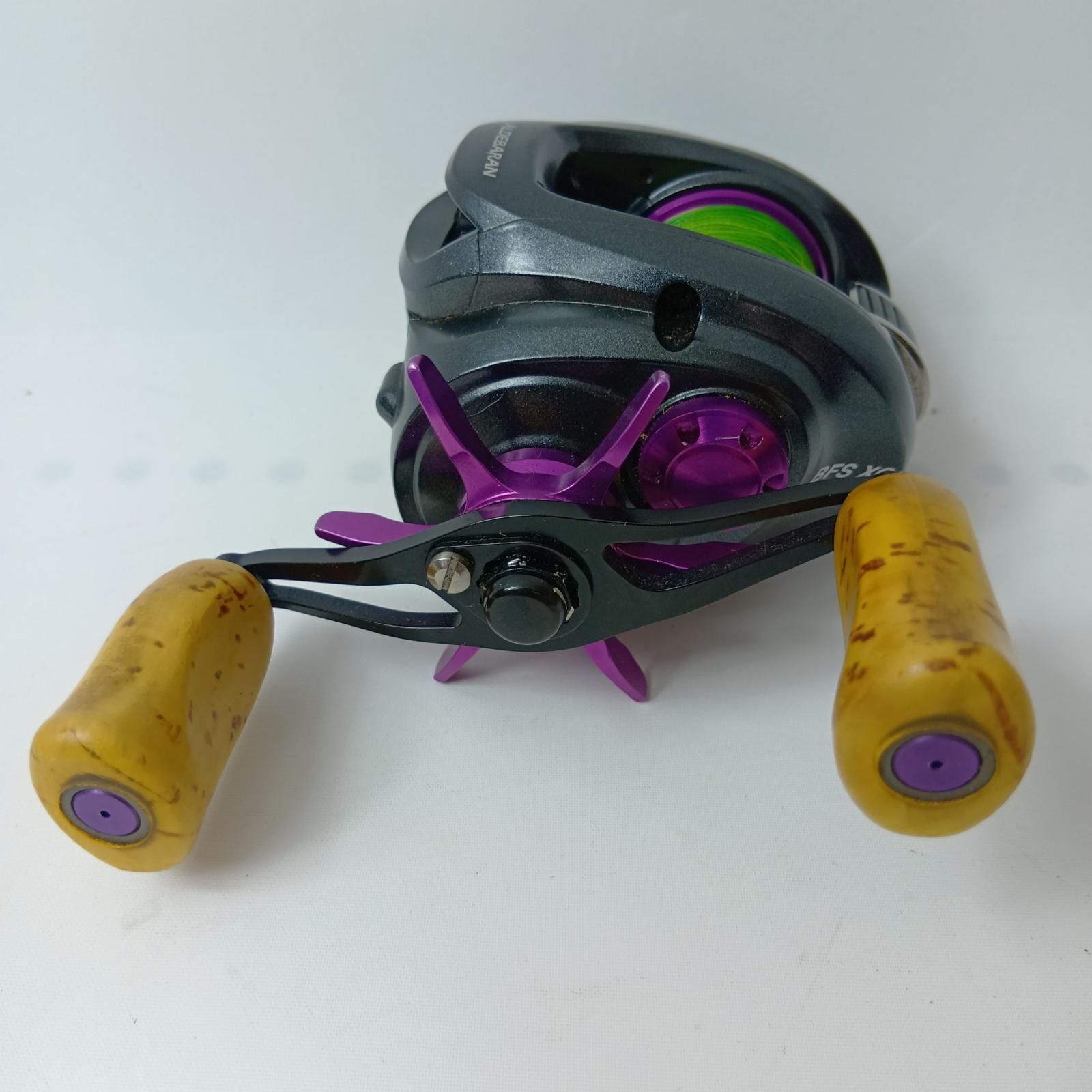 SHIMANO シマノ ベイトリール 12アルデ ンBFS XG LH 03009 カスタムパーツ付