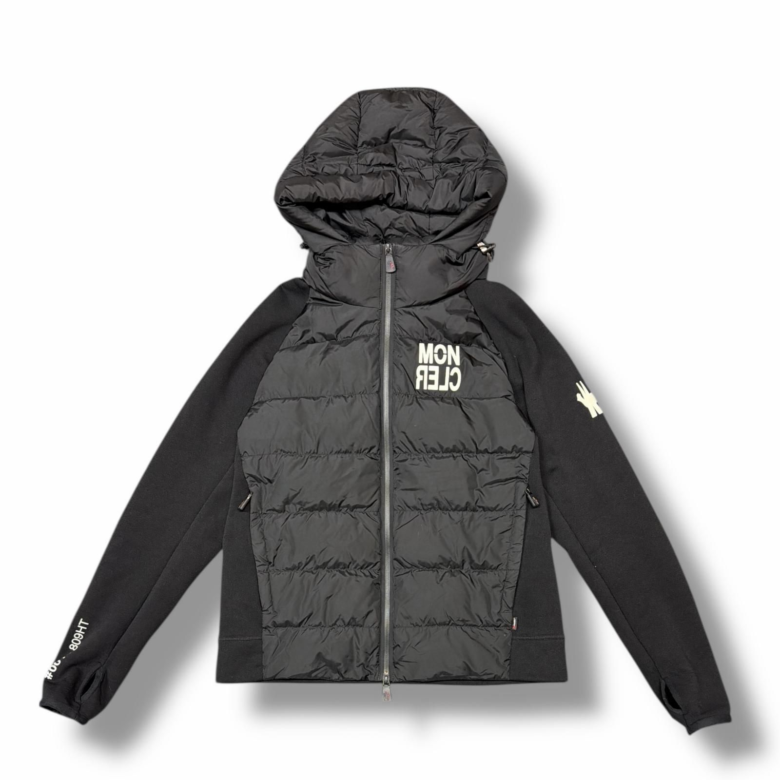 国内正規 MONCLER GRENOBLE MAGLIA CARDIGAN フーデッドダウン 