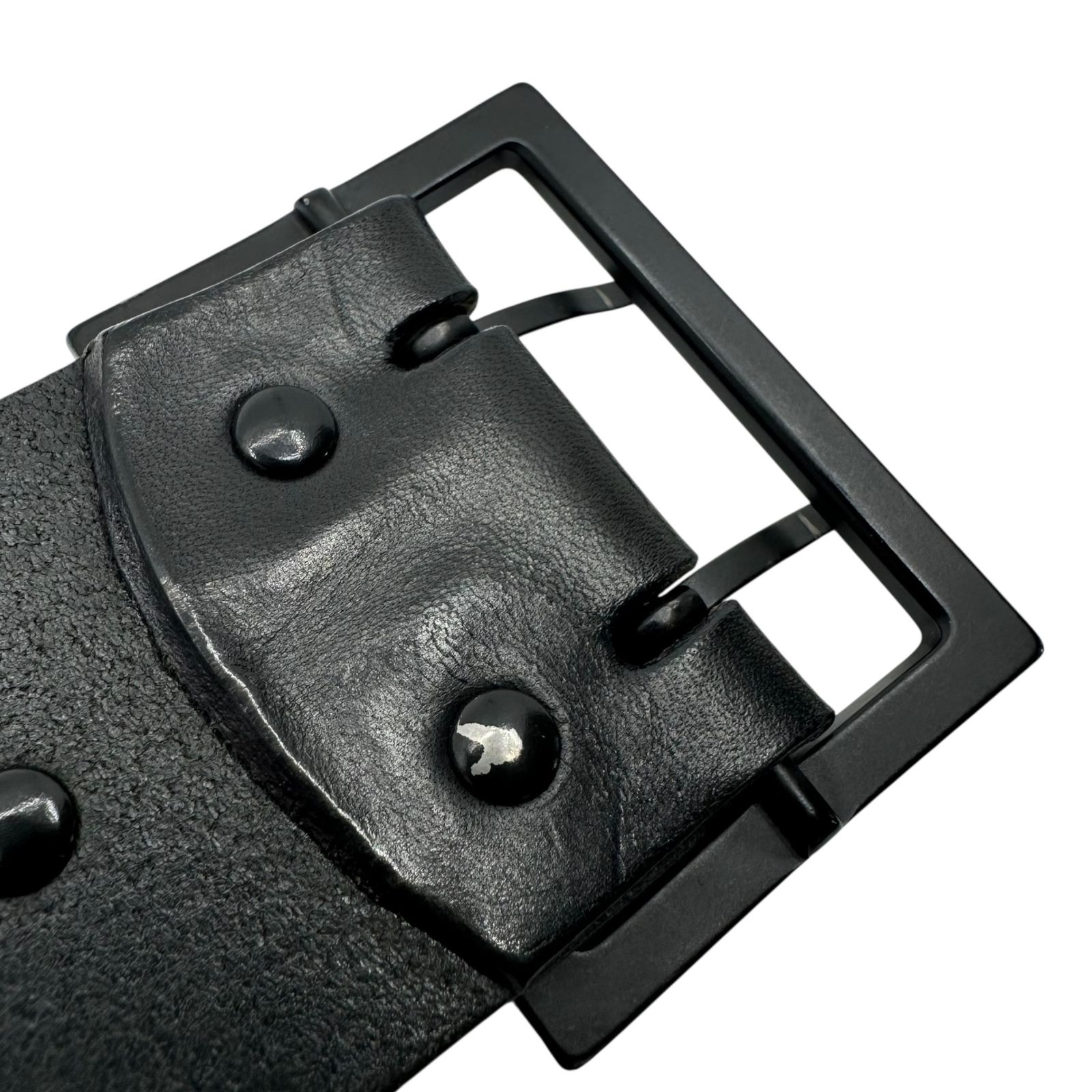 Dior HOMME(ディオールオム) by Hedi Slimane Double-Pin Leather Belt