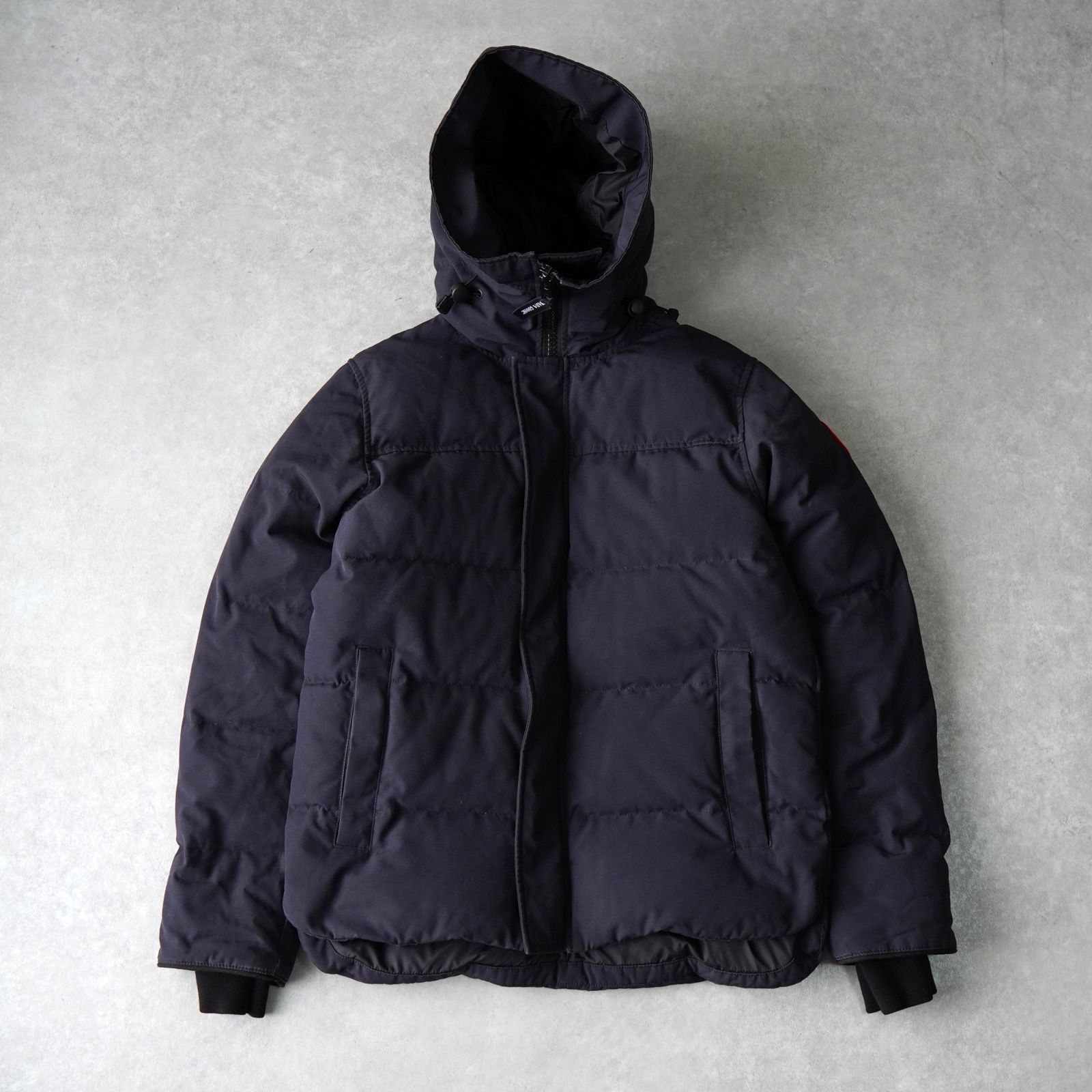 カナダグース MacMillan Parka ワッペン ダウンジャケット ブラック 