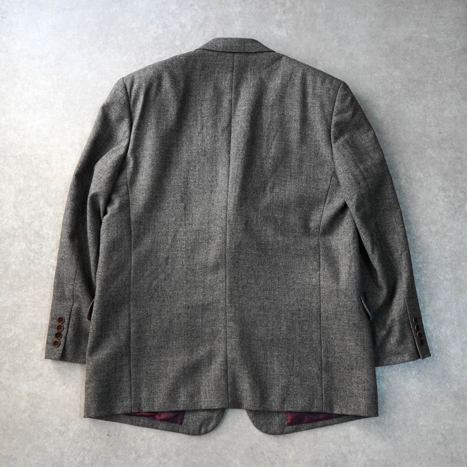 イヴ サンローラン ヴィンテージ ウール シングル テーラード