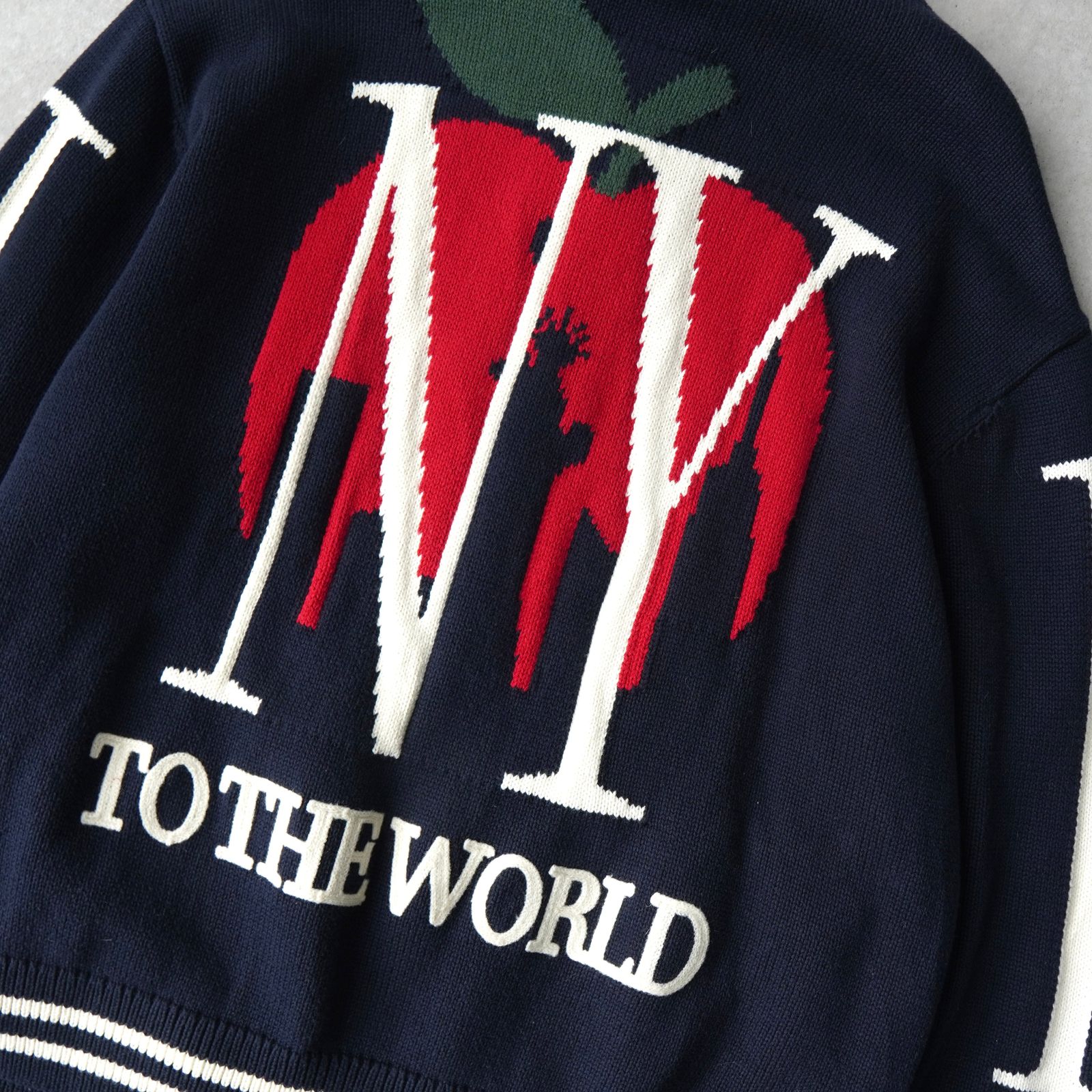 KITH Big Letter New York Full Zip Sweater レーター ニューヨーク 