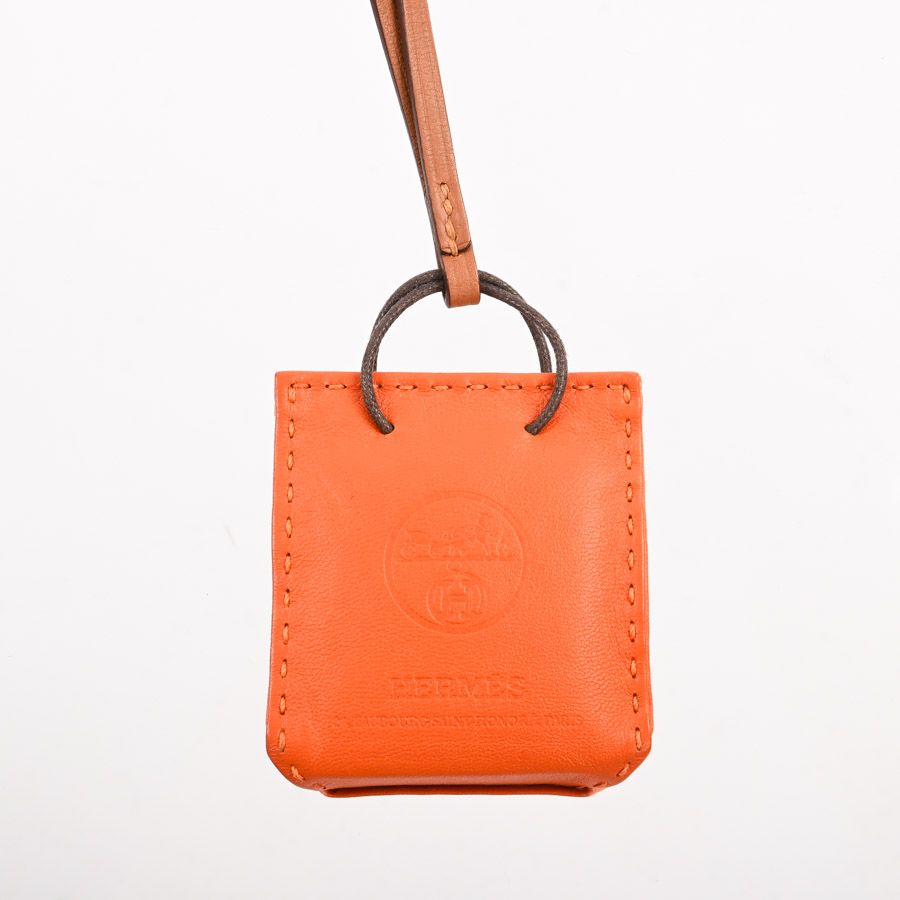 美品 HERMES エルメス チャーム サックオランジュ バッグチャーム 楽天市場】【10%OFF】 エルメス バッグチャーム サックオランジュ