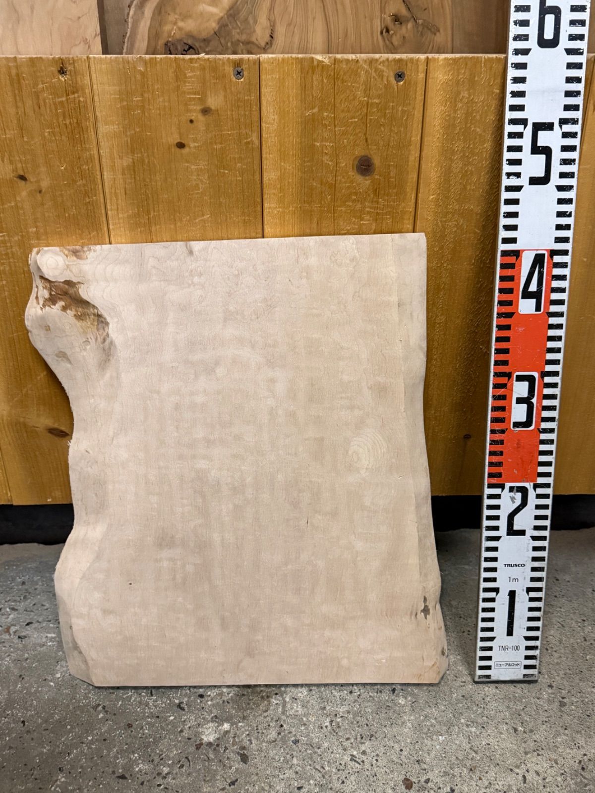 激泡杢シリーズ カエデ 楓 板 一枚板 無垢材 銘木 証明書 木工 ＤＩＹ 素材