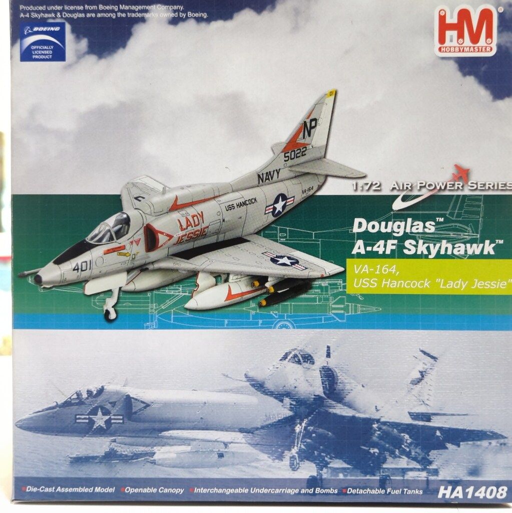 HOBBY MASTER 1/72AIRPOWER SERIES A-4F スカイホーク VA-164