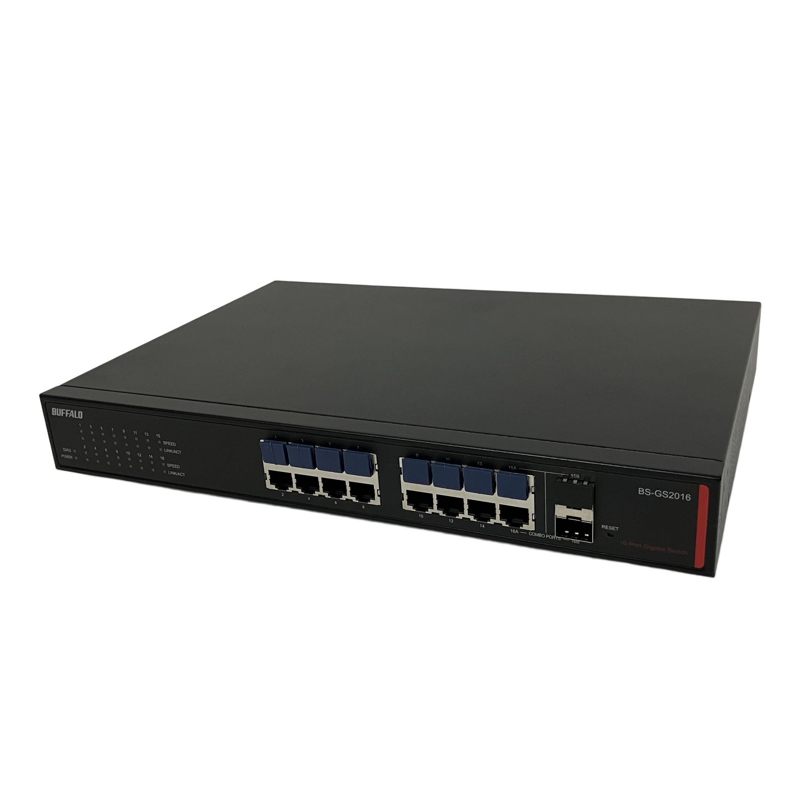 Buffalo BS-GS2016/A ネットワークオーディオ用ハブ 音響機材 中古