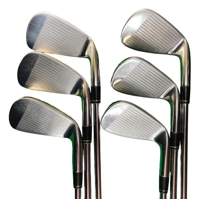 中古】 テーラーメイド R11 6S レフティ アイアンセット IR NS PRO