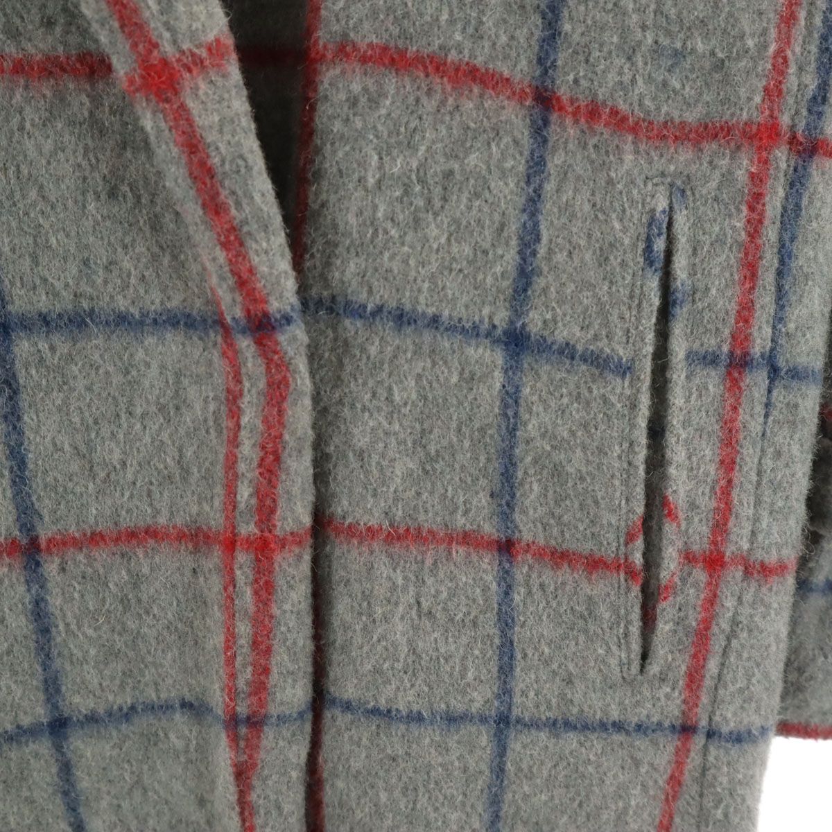 TODAYFUL トゥデイフル チェック柄 チェスターコート 36 グレー