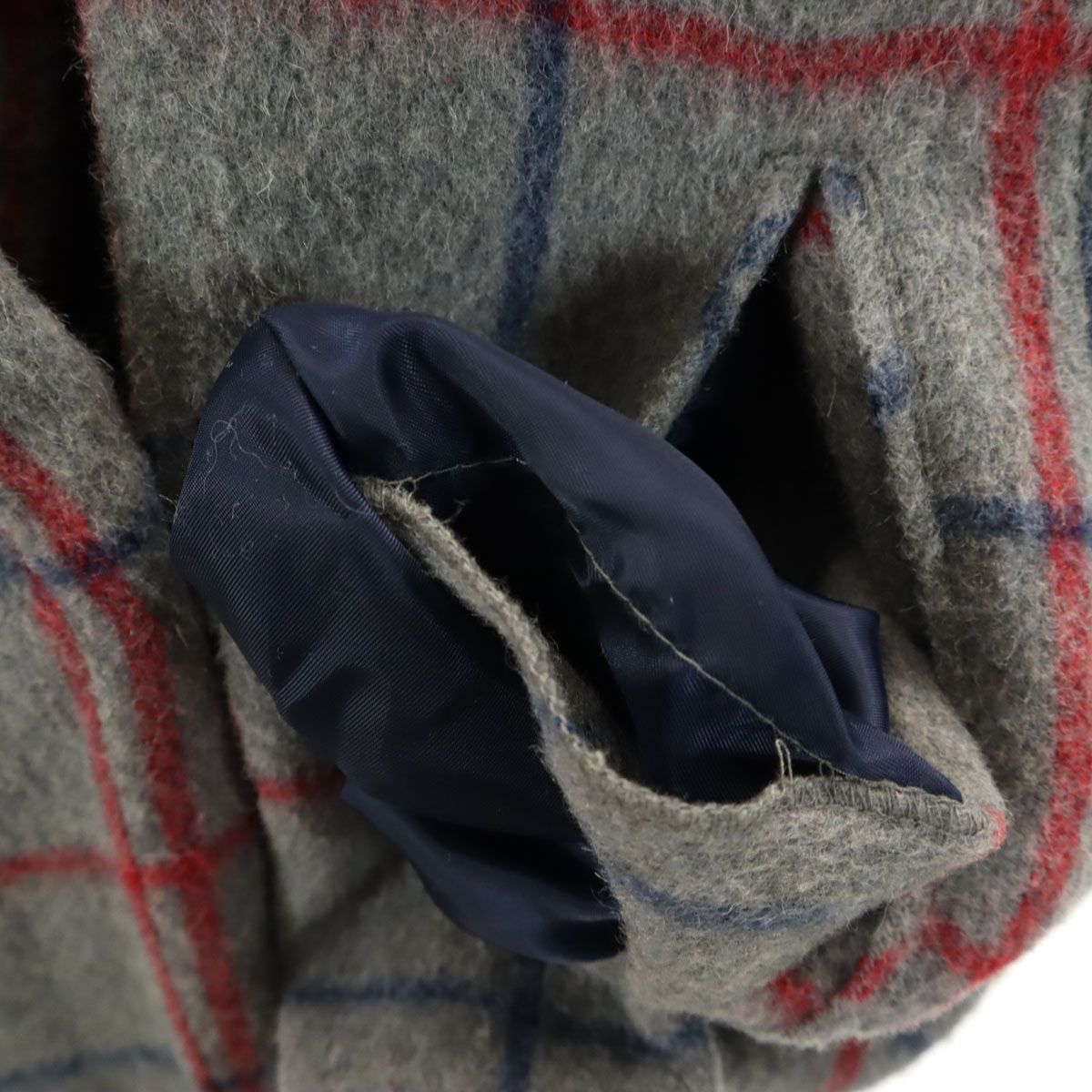 TODAYFUL トゥデイフル チェック柄 チェスターコート 36 グレー