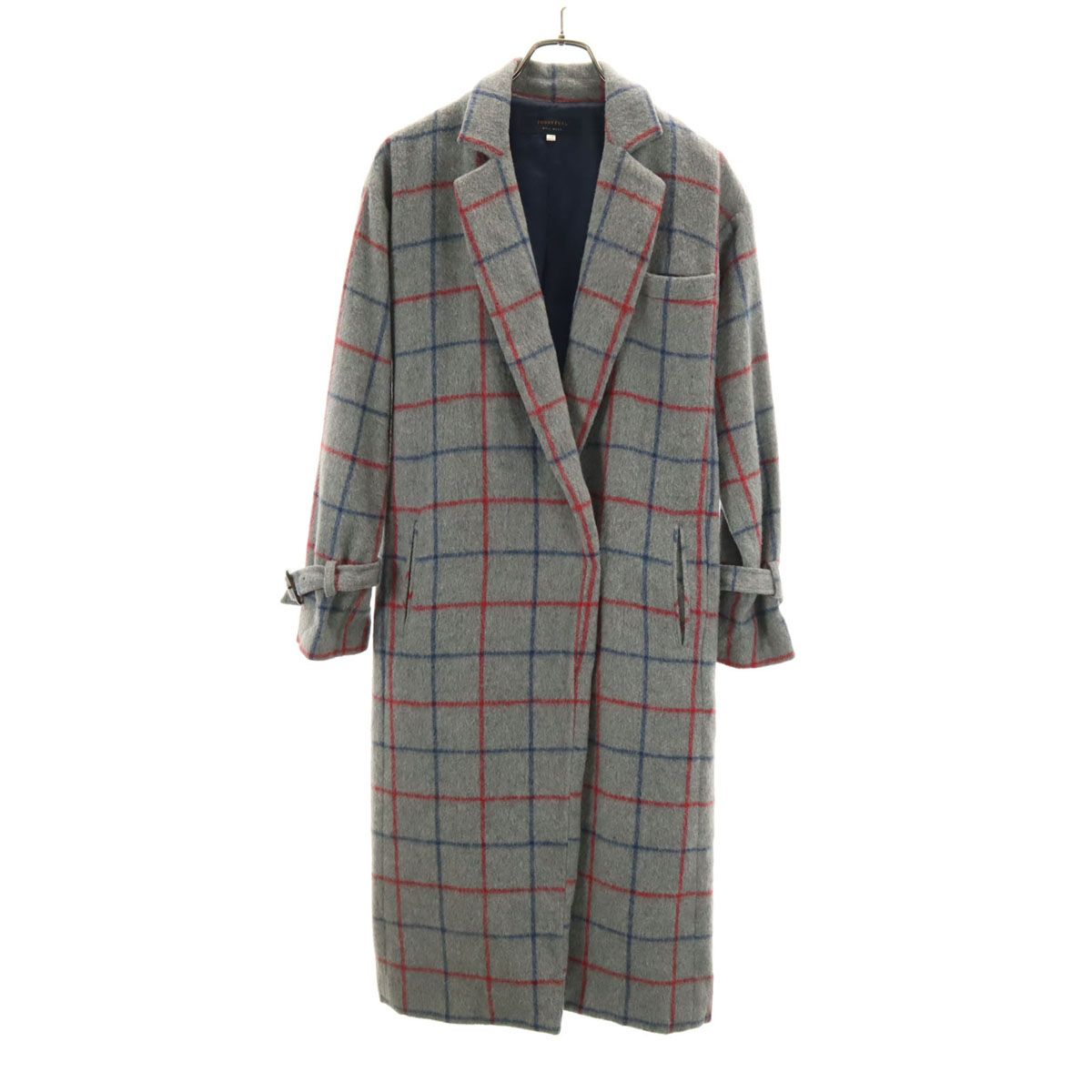 TODAYFUL チェック柄　チェスターコート　36 TODAYFUL トゥデイフル チェック柄 チェスターコート 36 グレー
