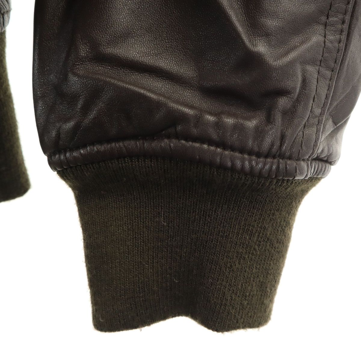 MACKDADDY マックダディー レザージャケット L ブラウン系 裏ボア