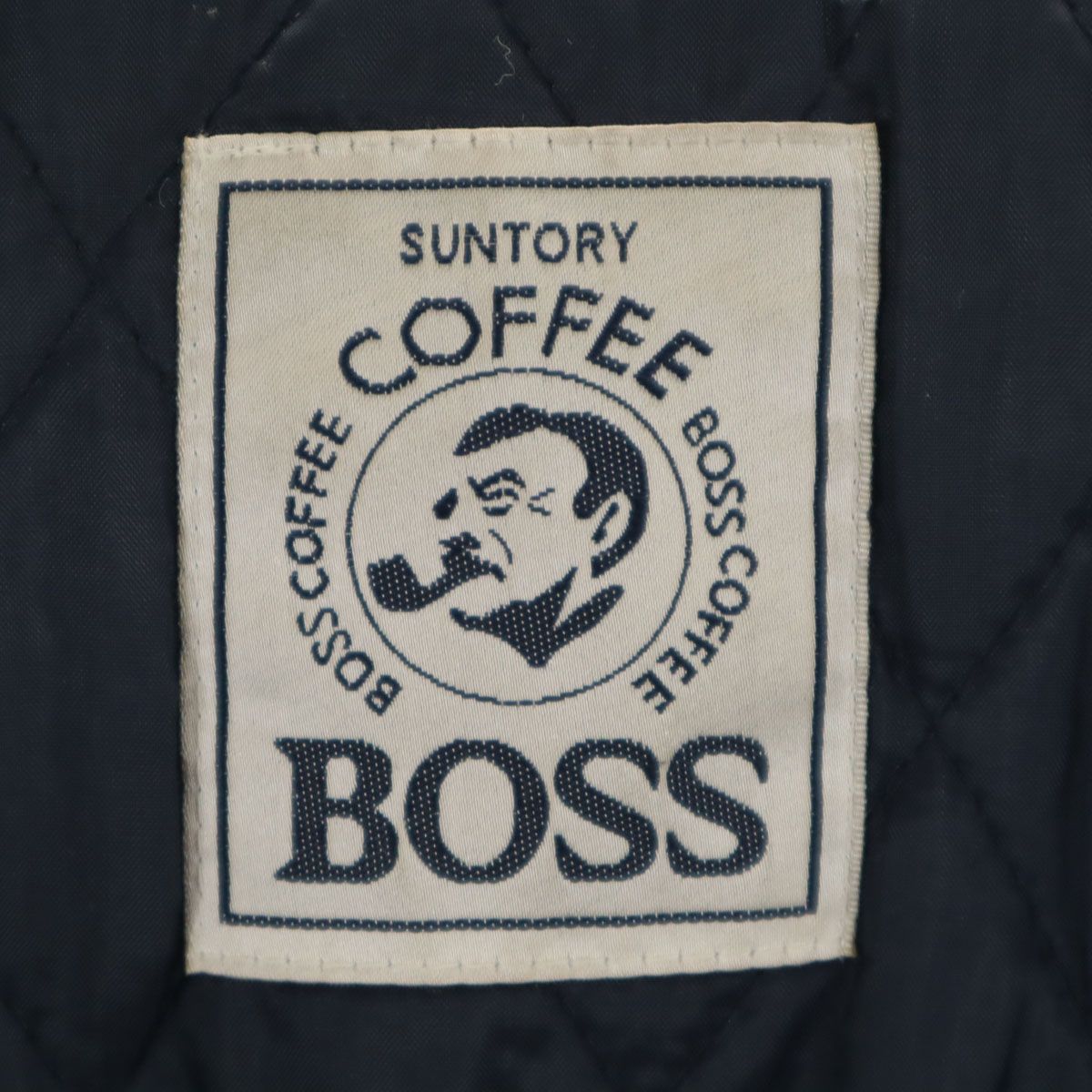 SUNTORY ORIGINAL DESIGN サントリーボス ナイロンジャケット ネイビー 