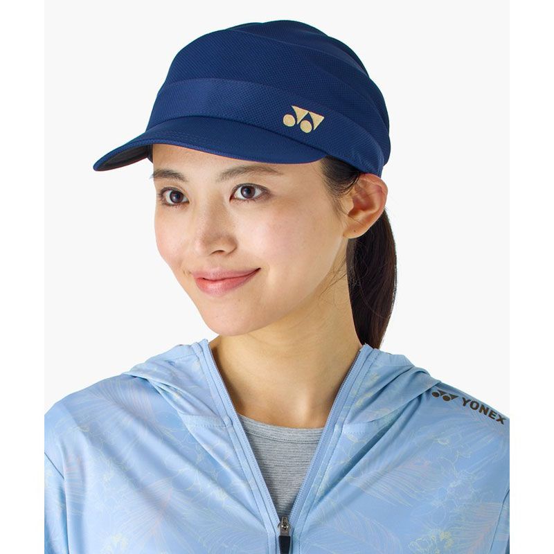YONEX ネイビーキャップ ヨネックス YONEX ウィメンズキャスケット テニス キャップ