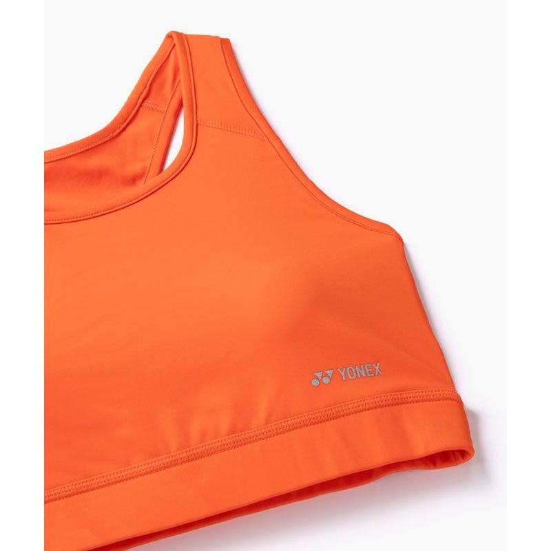 [美品]YONEX ユニフォーム オレンジ カーキ サイズOテニス バドミントン ヨネックス YONEX ウィメンズスポーツブラ テニス・バドミントン