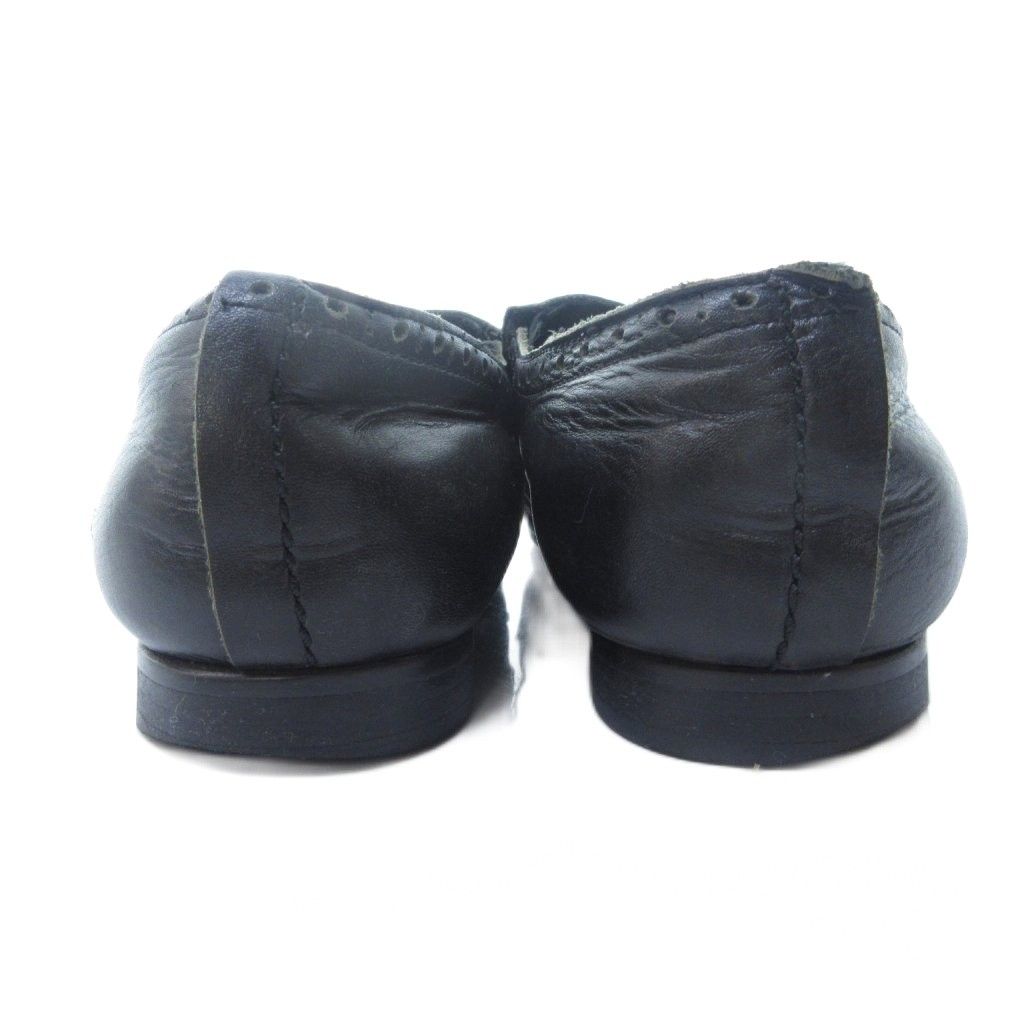 トリコ コムデギャルソン 黒 ブラック エナメル ローファー 24 トリコ コムデギャルソン 黒 ブラック エナメル ローファー 24