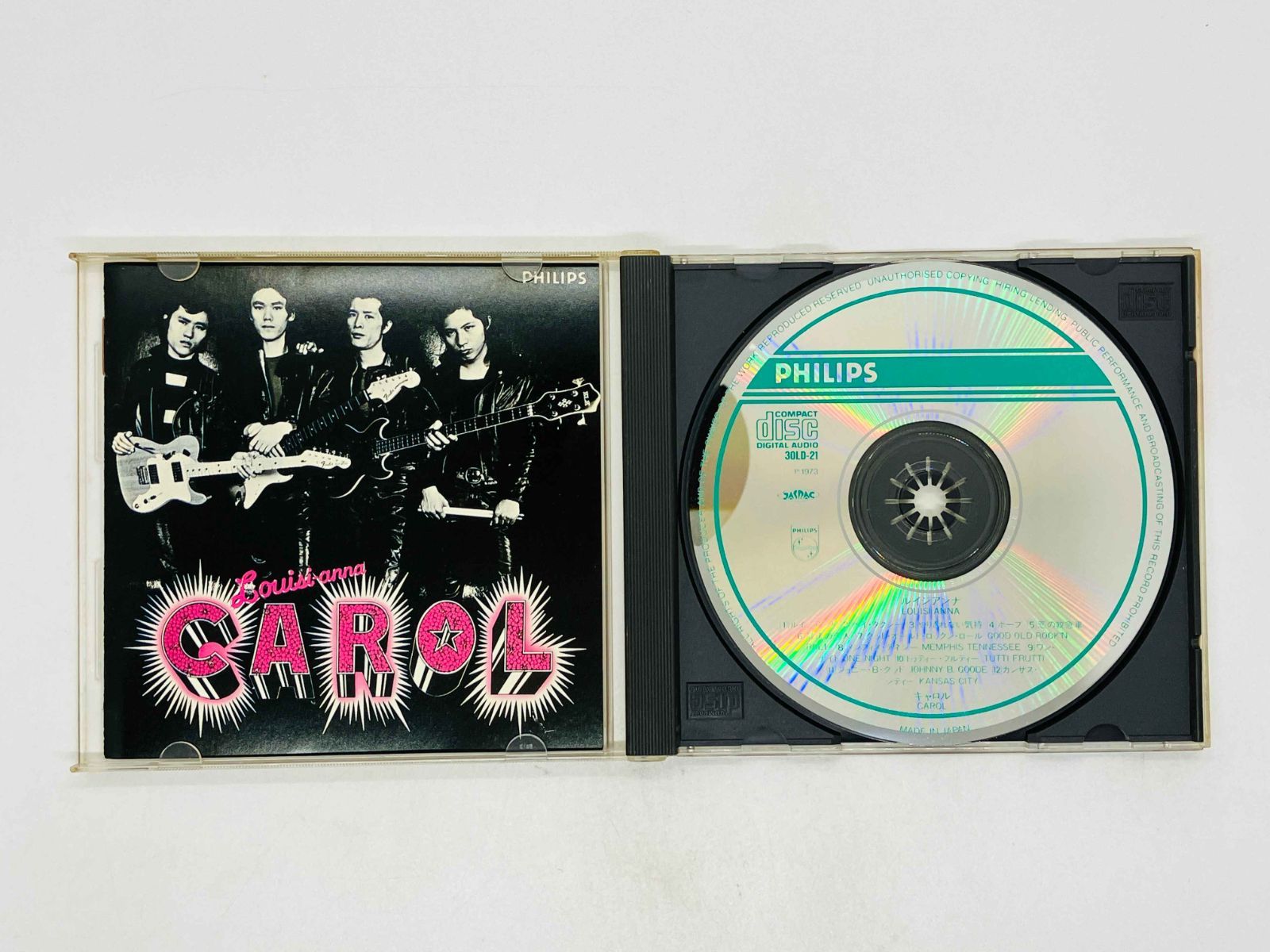 CD 旧規格 キャロル / ルイジアナ / CAROL 矢沢永吉 ジョニー大倉 内海